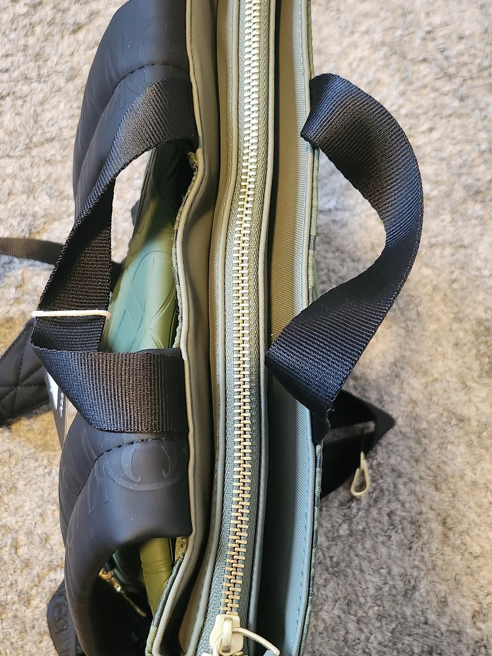 The Loungefly COLLECTIV Marvel Loki Convertible Full-Sized Backpack